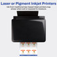 Round Labels Matte White-Laser/Inkjet 2-1/2"  8 Sheets (Waterproof) (72 Labels)