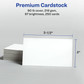 Business Cards Laser Matte White  25 Sheets (250 Cards)