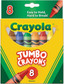 Crayons 8ct.-Jumbo