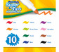 Markers Crayola 10ct. Super Tips-Washables