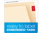 Folder Manila-Legal (Lateral) (100/Box)