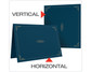 Certificate Holder-Dark Blue 5Pk
