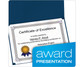 Certificate Holder-Dark Blue 5ct.