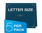 Certificate Holder-Dark Blue 5ct.