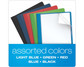 Report Cover-Clear Front Assorted Colors (25/Box)