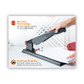 Stapler Heavy Duty 215-Sheet Capacity No Jam/Black