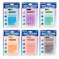 Calculator 8-Digits Pocket Size Pastel Colors