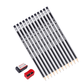 Pencil #2 2B Nataraj Platinum (Dozen) FREE Sharpener & Eraser