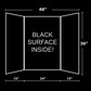 Presentation Board-36 x 48" (Black/Tri-Fold)