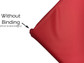 Kindermat 1" x 19" x 45"  4 Sections/Red-Blue