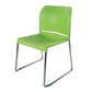 Chair PLASTIX Visitor Sturdy Round Tubular Legs