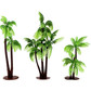 Tree-Mini Palm/Mix Sizes 3Pk