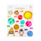 Stickers-Wall Decoration Solar Planet