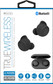Earbuds w/Rechargeable Case-Black BT980B