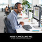 Headset Logitech H390 USB w/Noise Canceling Micro