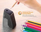Sharpener Battery Operated, Black (Use 2-AA)