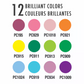 Colored Pencils Prismacolor Premier (Botanical Garden Set) 12ct.