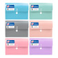 Expanding File 7 Pockets (Assorted Pastel Colors)