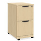 Vertical File Cabinet-2 Drawer Mobile - File/File- Laminated Wood Vertical File Cabinet-2 Drawer Mobile - File/File- Laminated Wood