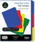 File Folder Letter/Assorted Colors  12Pk