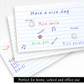 Index Cards 3"x 5" Ruled/White 100ct.