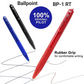 Pen BPR Red Ink/Medium (Dozen) (Retractable)