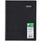 Planner 2026 Monthly 11x8.5" Black/Duraflex