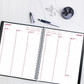 Planner 2026 Weekly Appointment 11x8-1/5" Black/Duraflex