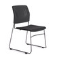OS Stackable Side Chair with Chrome Frame