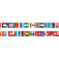 Border-International Flags/Straight