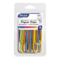Paper Clips-Assorted Colors (Vynil Coated)/Mega Size 10ct.