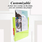 Binder-View 1/2" Lime Green/3-Rings/2 Pockets