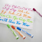Dry Erase Learning Board w/Marker  Double Sided 9" x 12"