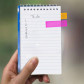 Memo Book 4"x 6" Top Bound/Spiral 50Ct. 2Pk