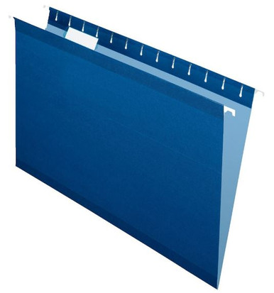 Hanging File Blue Hanging Folder Legal/Navy Blue (Reinforced) (25/Box)