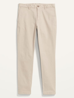 A Slim Built-In Flex Rotation Chino Pants for Men