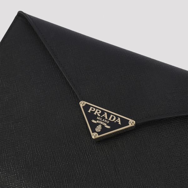 Black Envelope Clutch