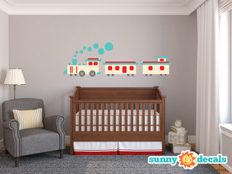 Train Wall Decals - Sunny Decals