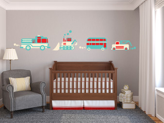 Tractor Wall Decals - Sunny Decals