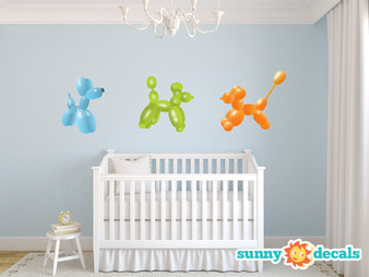 Balloon Animal Wall Decals - Sunny Decals
