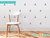 Triangle Fabric Wall Decals - Set of 32 Triangles - Sunny Decals Triangle Fabric Wall Decals - Set of 32 Triangles - Sunny Decals