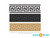 Greek Key Wall Border Fabric Wall Decal - Detailed - Set of Two 24" x 6" Sections - Sunny Decals