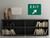 Exit Sign Fabric Wall Decal - Traffic and Street Signs - 3 Sizes Available Exit Sign Fabric Wall Decal - Traffic and Street Signs - 3 Sizes Available