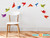 Origami Paper Cranes Wall Decals - Set of 10 Fabric Wall Decals in Various Colors, Paper Crane Wall Decor, Non-toxic, Removable, Reusable, Respositionable, Works on Textured Walls and No VOC Paint Origami Paper Cranes Wall Decals - Set of 10 Fabric Wall Decals in Various Colors, Paper Crane Wall Decor, Non-toxic, Removable, Reusable, Respositionable, Works on Textured Walls and No VOC Paint