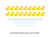 Rubber Duckies & Bubbles Fabric Wall Decals - Set of 55