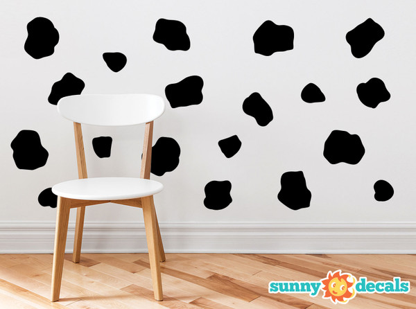 Fabric Cow Print Wall Decal, Products
