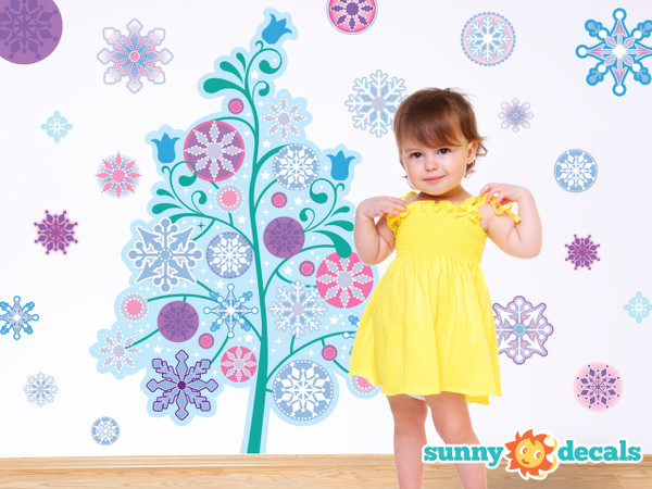Frozen inspired tree wall decal - Sunny Decals Frozen inspired tree wall decal - Sunny Decals