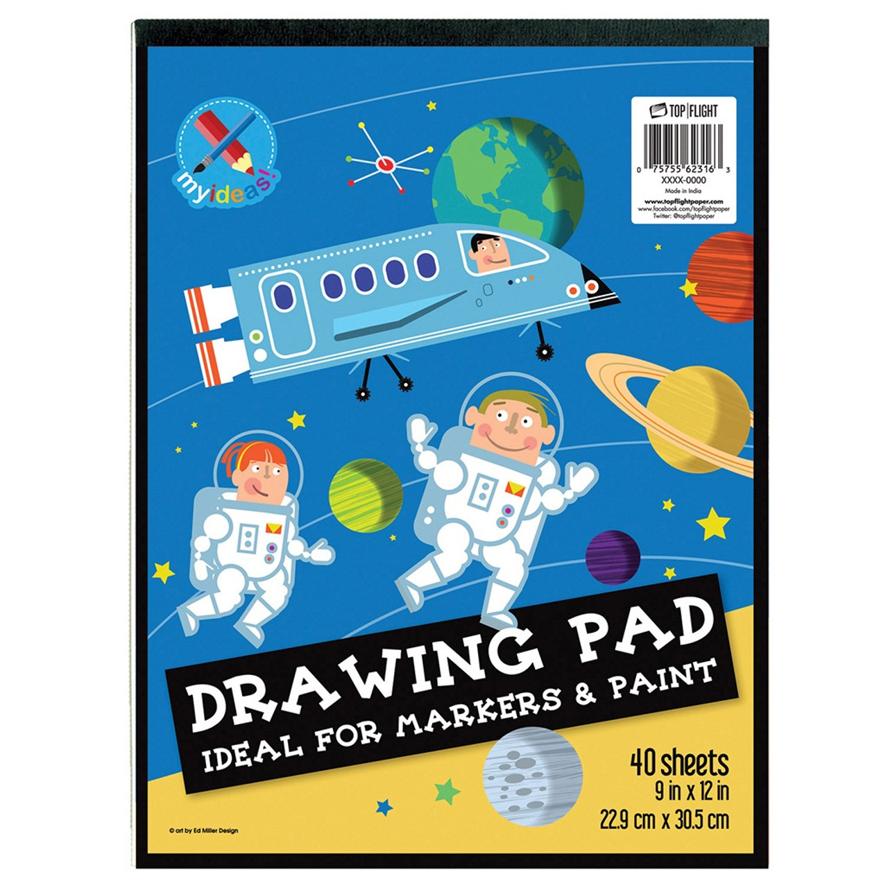 Kids Drawing Pad - 9 x 12