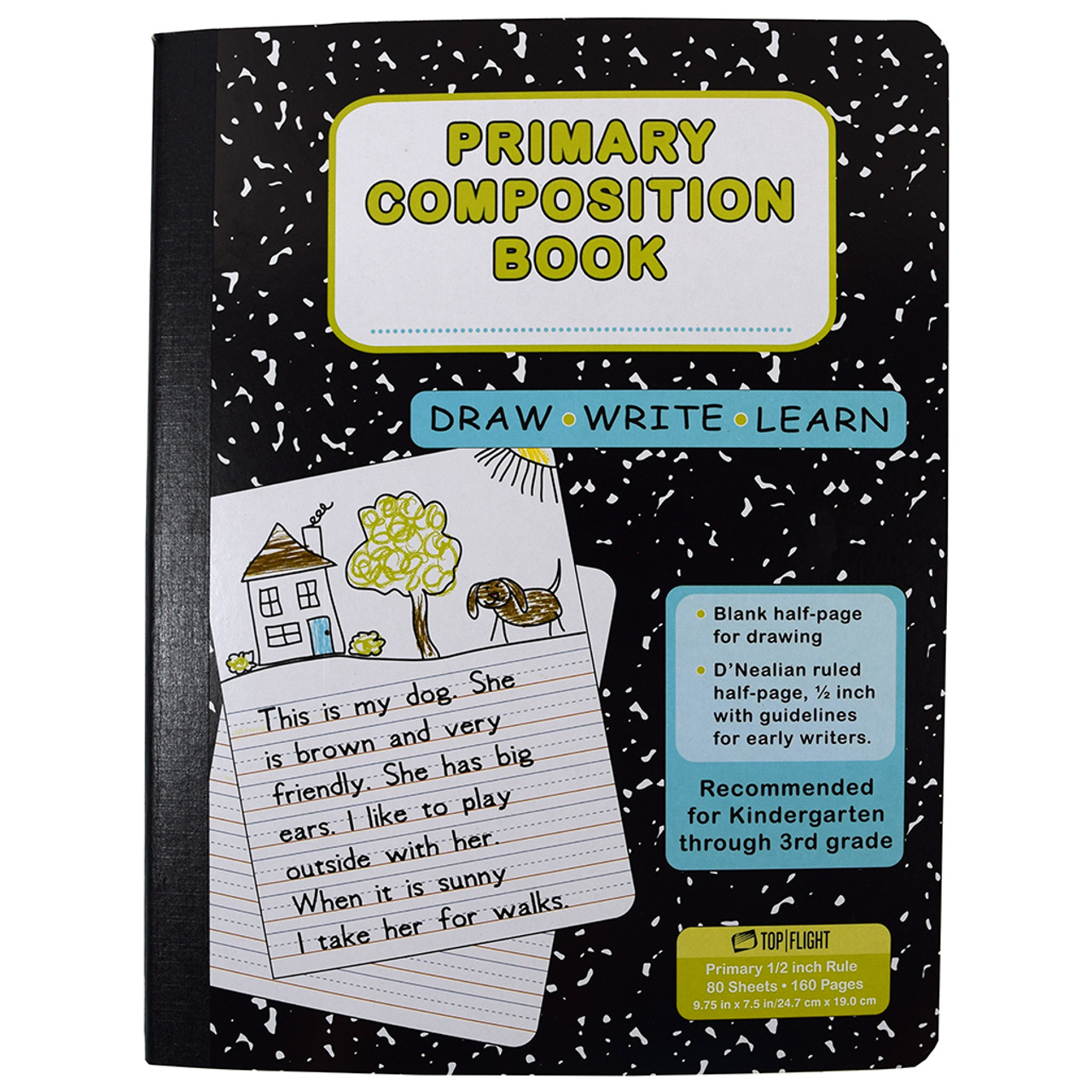 Primary Journal Composition Book Unruled/Cursive