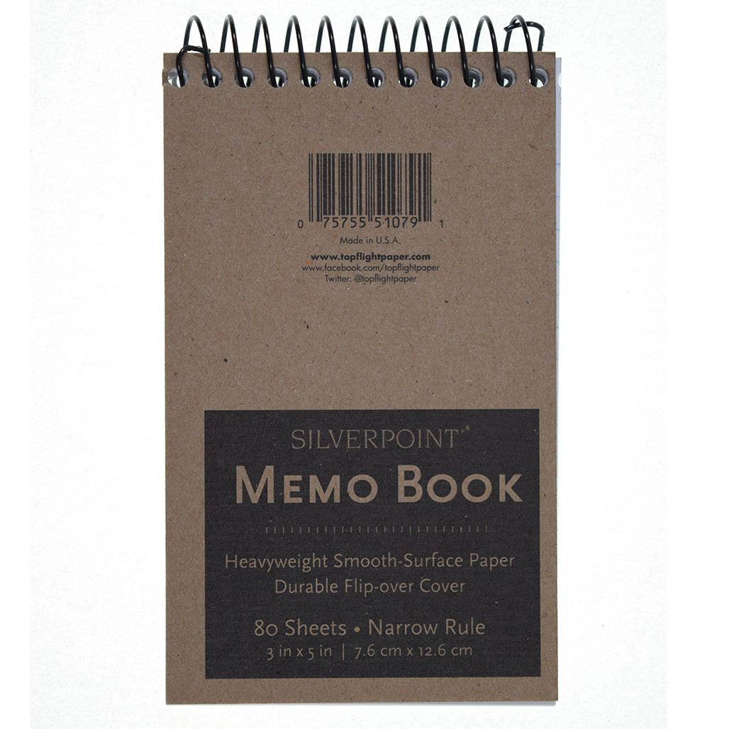 Silverpoint® Memo Book, 3